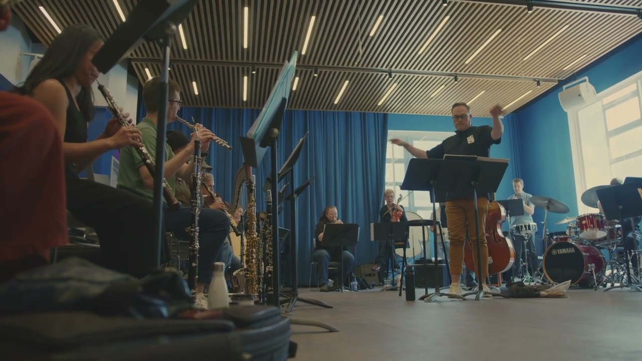 Gil Evans Project rehearsal