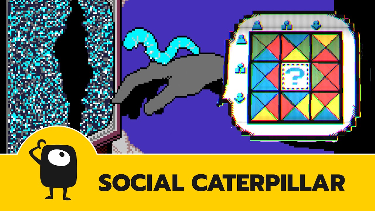 Social anxiety is a puzzle game (Social Caterpillar)