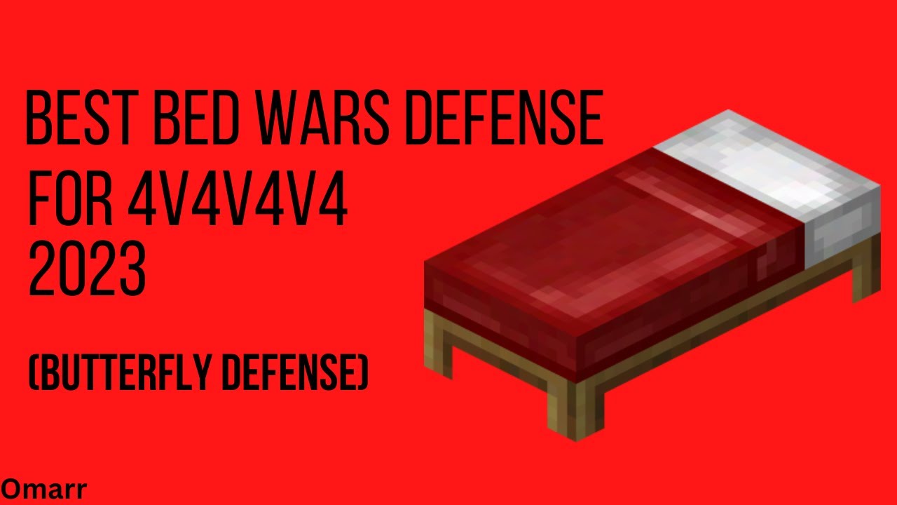 THE *BEST* BEDWARS DEFENSE FOR 4V4V4V4 2023!!! (bedwars butterfly