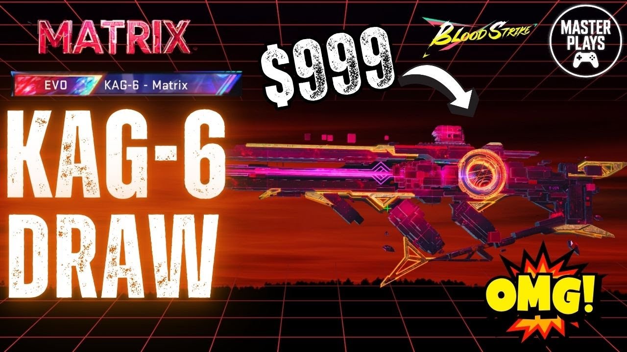 BLOOD STRIKE – NEW KAG-6 MATRIX EVO OBTAINING & UPGRADING