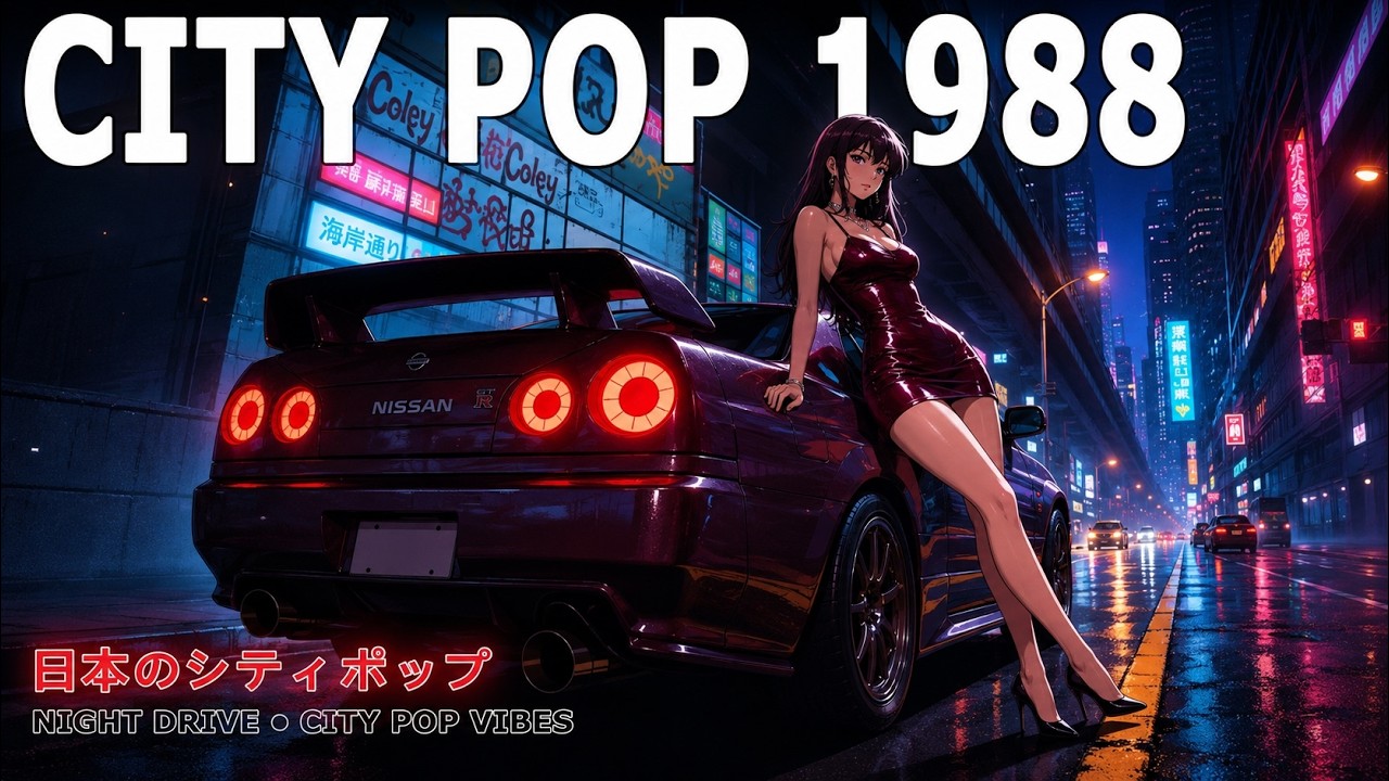 NIGHT DRIVE MELODIES – 80s Japanese City Pop | 懐かしい日本シティ