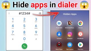 dialer me app hide kaise kare | dialler mein app ko kaise chhupaye | how to hide app in dialler screenshot 5