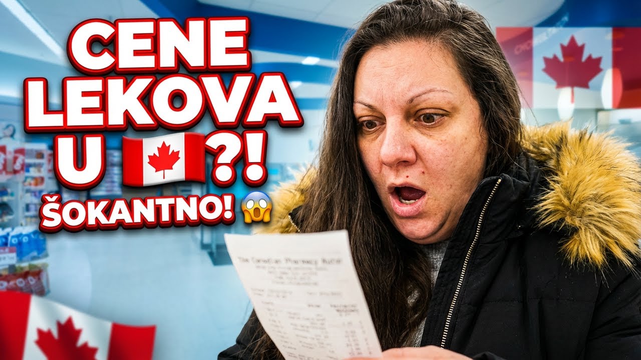 ŠTA KAD SE RAZBOLIŠ U KANAD? Vlog: kupovina,voznja...