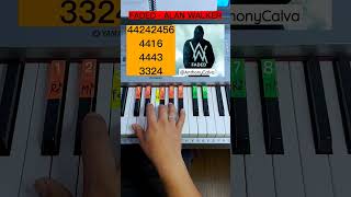 FADED  // Alan Walker (PIANO TUTORIAL) EASY Piano Fácil Con Números screenshot 4