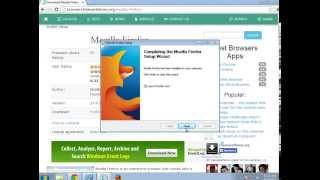 How to install Mozilla Firefox on Windows 7