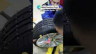 Customer Case: Global Puncture-Proof Tire Test – Malaysia#Tire#Anti-puncture#tyre#Automechanika