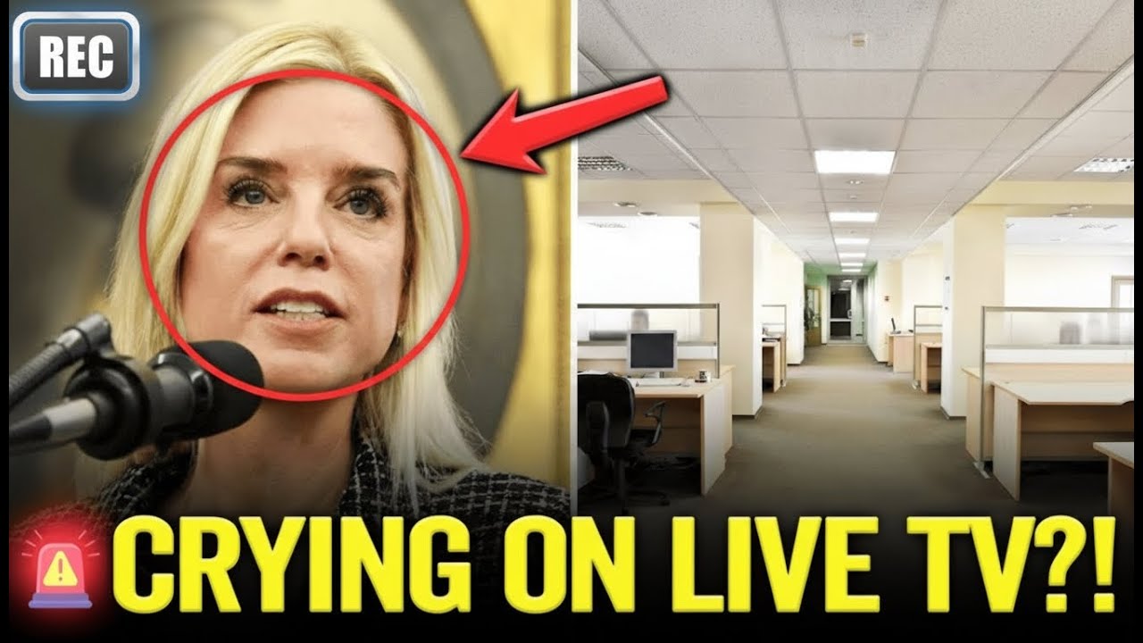 AG Bondi has MELTDOWN ON AIR as 3000 DOJ LAWYERS QUIT