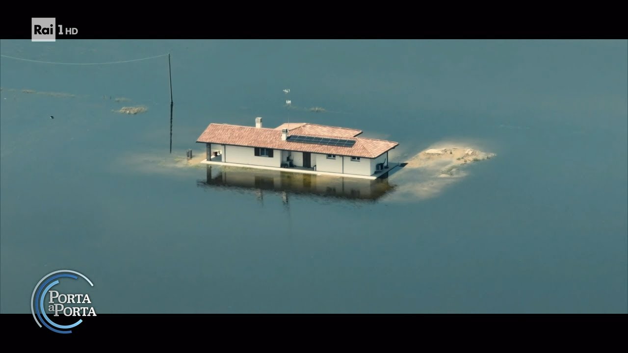 Alluvione Conselice, strade asciutte: ma l'emergenza non è finita - Porta a porta 31/05/2023