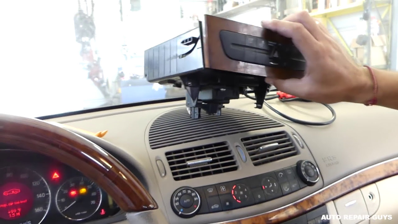 Mercedes E220 Radio Removal - fasrideas