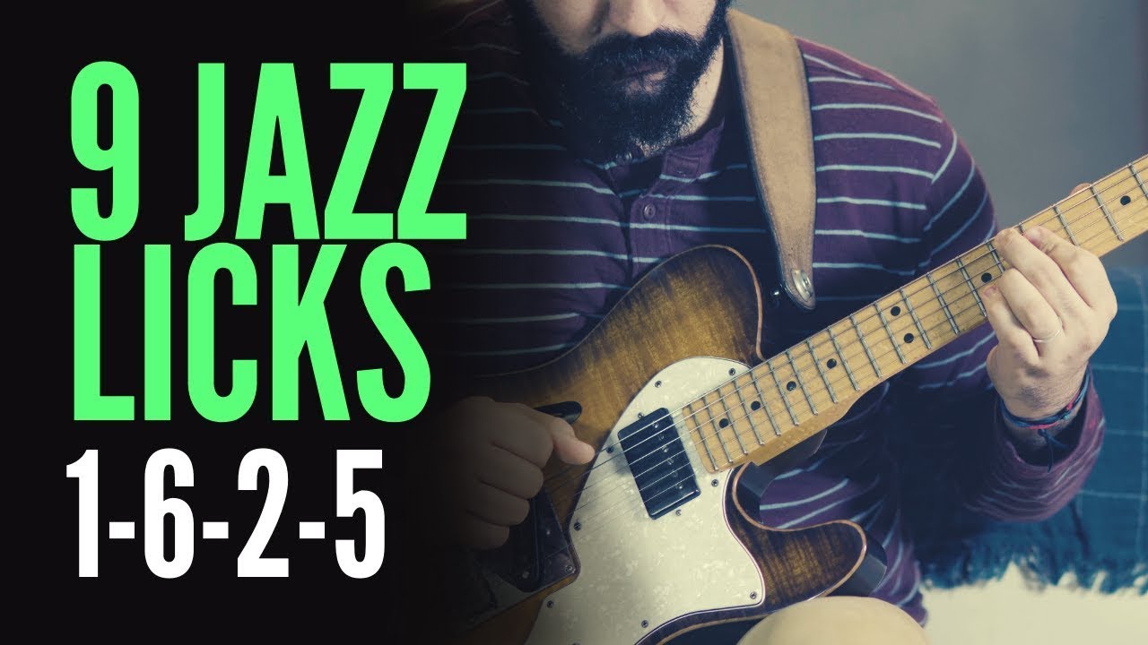 9 Licks de Jazz Para Guitarra (1-6-2-5) – Clases de Guitarra | GuitarreArte