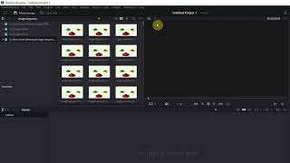 How to Import Image Sequence in DaVinci Resolve 18,17 #000