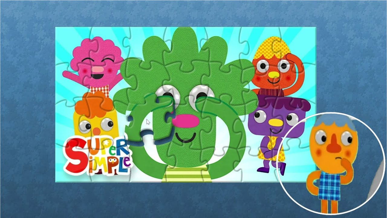 Hide And Seek Noodle & Pals Super Simple Songs Puzzle Top - YouTube