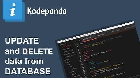 PHP MySQLi CRUD Database Tutorial - Part 3 Final