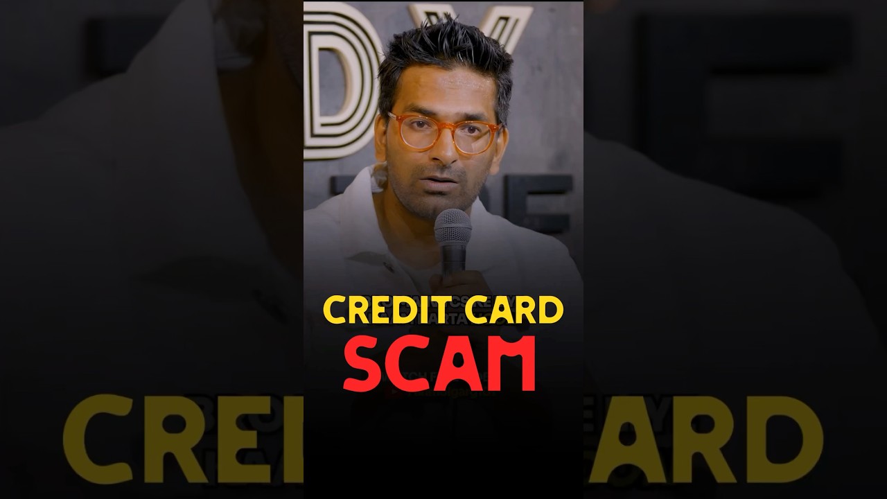 Credit Card Scam | #standupcomedy #creditcards #scam