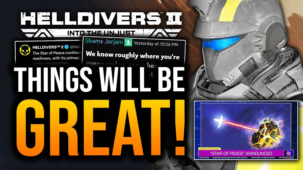 Helldivers 2 — Генеральный директор рассказывает о крупном обновлении и планах!