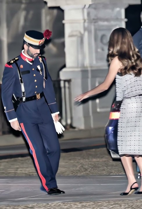 The Tired Soldier and the Kind Princess #leonor #royalspain #realmadrid
