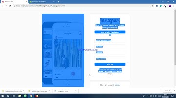 c simplify it: how to make clone of instagram log in page using html css and bootstrap by mukesh