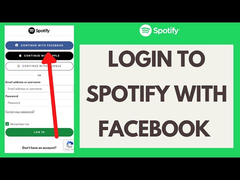 Spotify Login: Login to Spotify With Facebook