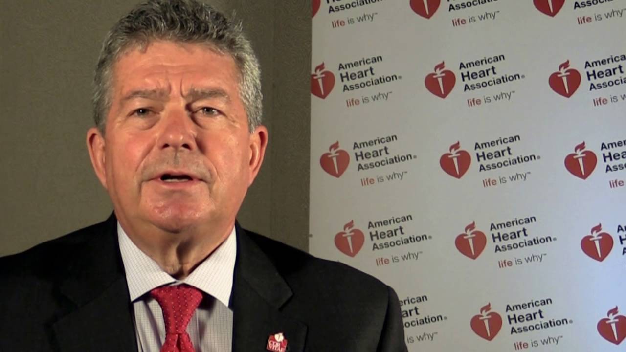 blood pressure checker Dr. Steven Houser, New American Heart Association President