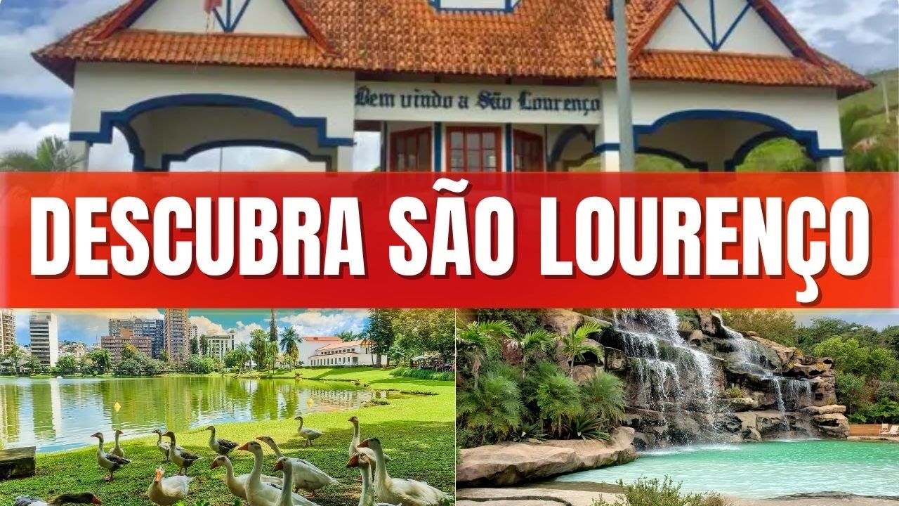 Conheça São Lourenço: O paraíso das águas termais em Minas Gerais - YouTube