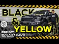 Ford ranger wildtrak  project black and yellow