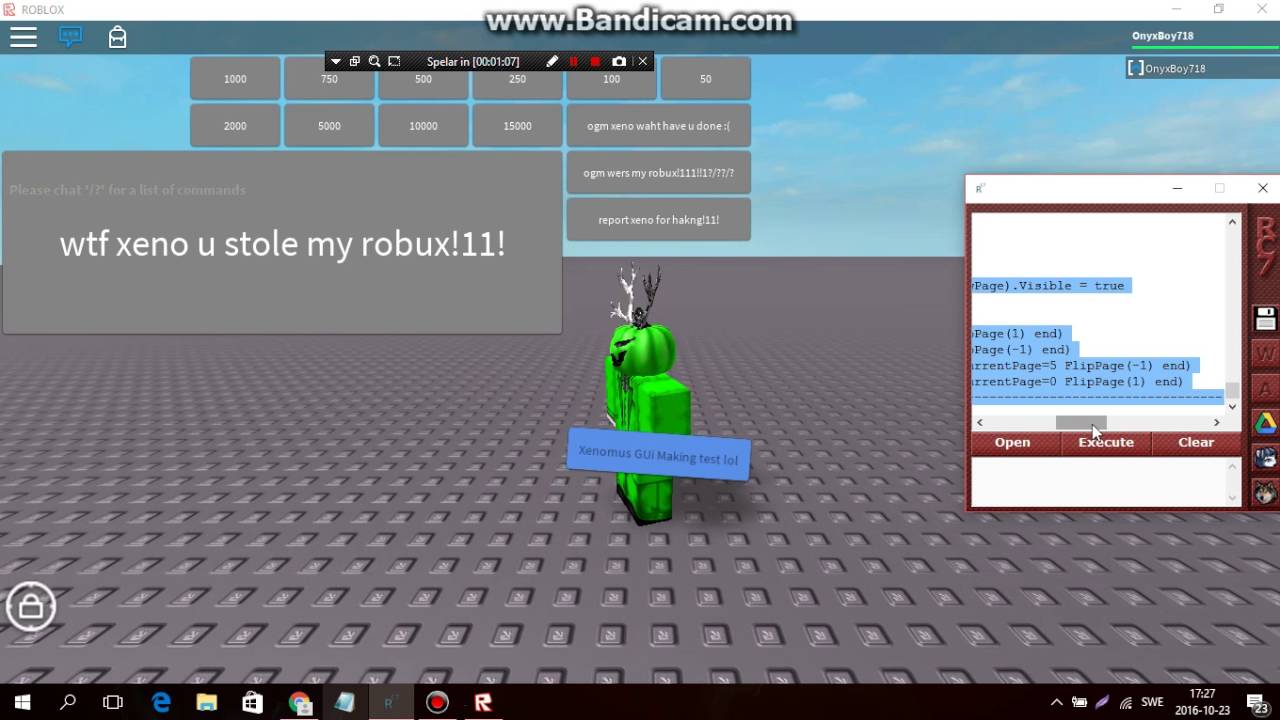 Roblox Gui V3rmillion - patched most advanced robloxian highschool gui v7