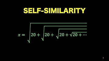 Self-similarity | Algebraic techniques to simplify self-similar expressions