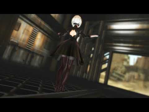 【MMD】極楽浄土(Gokuraku Jodo) -NieR:Automata2B