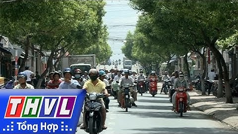 THVL |Quản lý cây xanh trên địa bàn TP Vĩnh Long trong mùa mưa