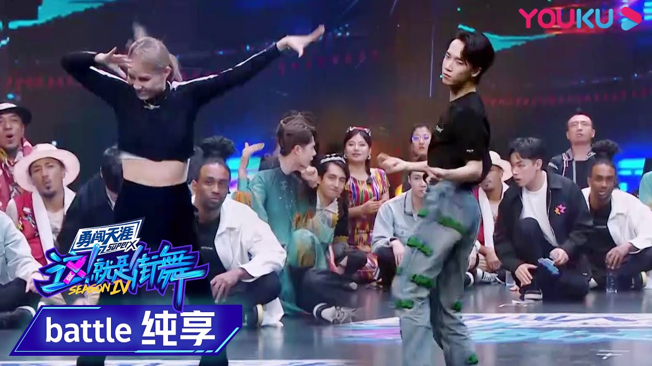【battle纯享】抢七大战开始，肖杰、ACKY、ibuki、AC各放大招！ | 这！就是街舞 第四季 Street Dance of ...