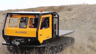 2018 AT-50HD Brushtrack Fire Fighting Tracked Carrier Testing.