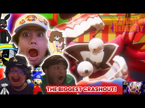 THE AMAZING DIGITAL CIRCUS - Ep 8: hjsakldfhl REACTION! - CAINE CRASHES OUT!!!