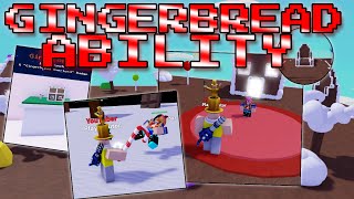 Ability Wars | Gingerbread Ability (How to Get + Showcase) | Roblox