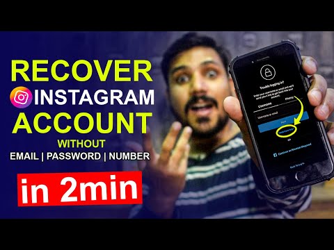 How to Recover Instagram Account Without Email Password And Number | Instagram Account Recovery 2021