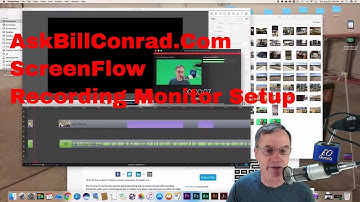 Viewing the ScreenFlow Recording Monitor