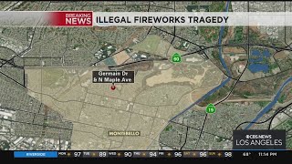 Man dies after illegal firework explosion