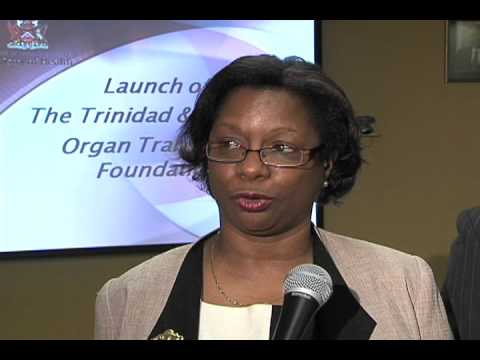 Dr Lesley Ann Roberts at launch of T&T Organ Transplant Foundation.mov