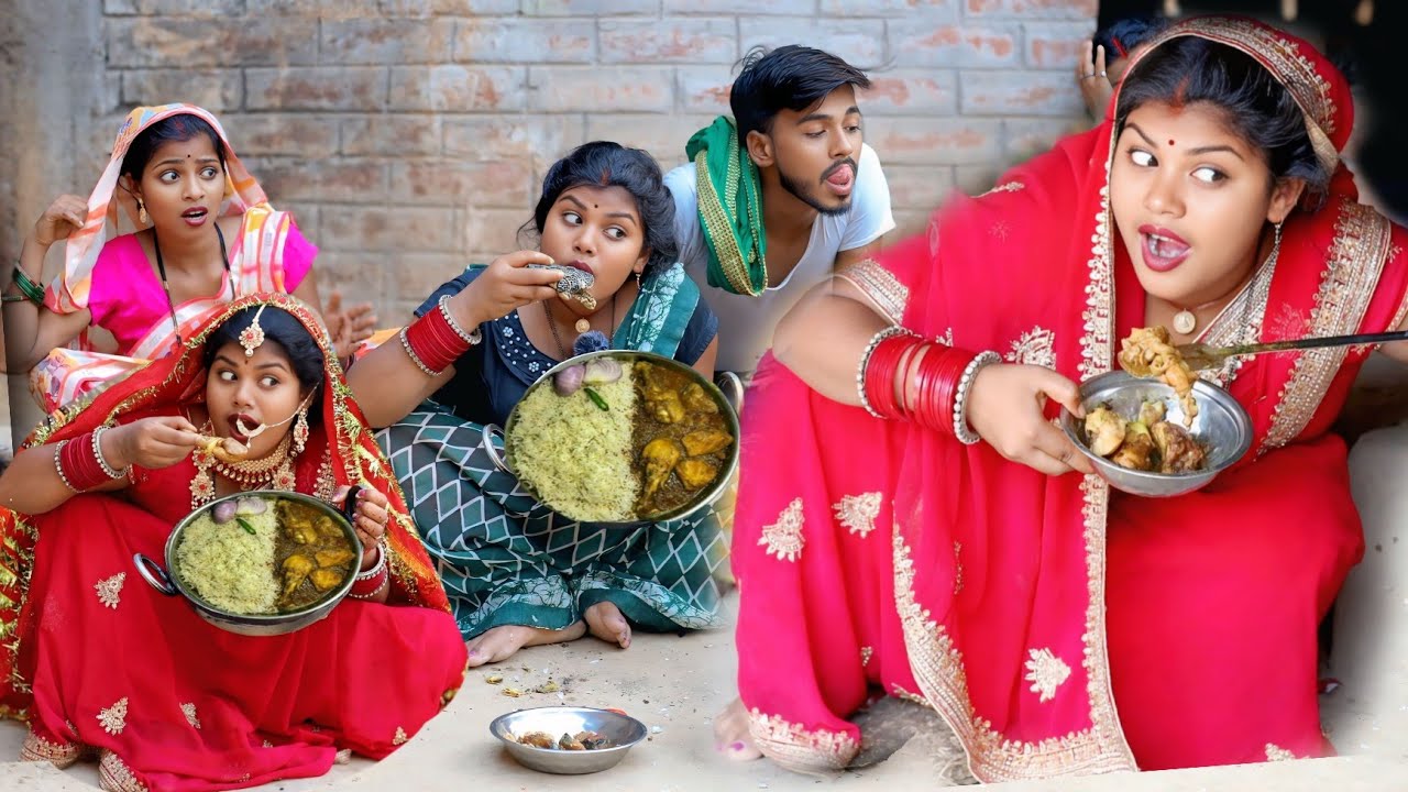 मुर्गा मछली खनीहार बहू,देखिए सास के चुपके से केसे खाती है चटक मटक PUNAM RAJ OFFICIAL COMEDY video