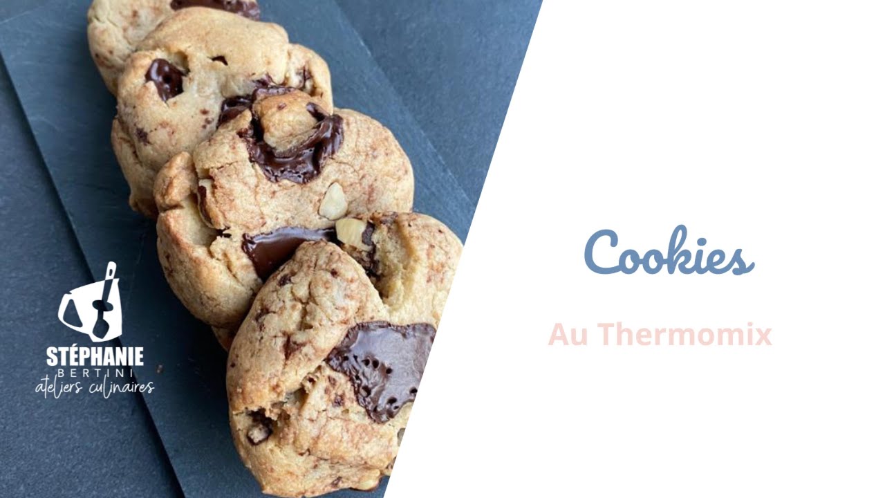 Cookies (moelleux et gourmands) au Thermomix - Cookies américain au Thermomix