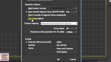 3dsMax-Tutorial 05-Importing AutoCAD to Max