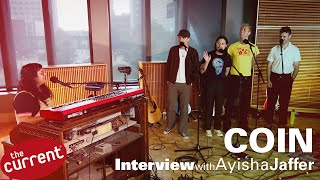COIN discuss their album 'Uncanny Valley' (interview at The Current)