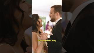 Mic on Groom Catches ADORABLE First Dance Conversation! #wedding #weddingday #firstdance