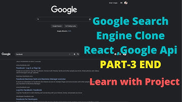 Google Search Engine clone using React and Google Custom Search API #3
