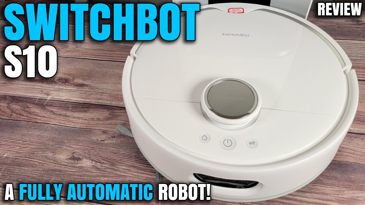 The 100% Automatic Robot! | SwitchBot S10 Robot Vacuum Review
