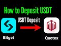 How to transfer USDT from bitget to Quotex Transfer 