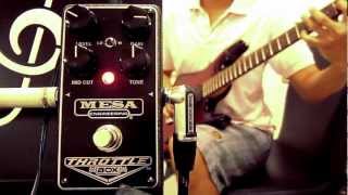 Mesa Throttle Box test sound (Metal) by Blackbird guitar - YouTube
