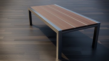 Coffee Table - Product Design - Rendered in Blender