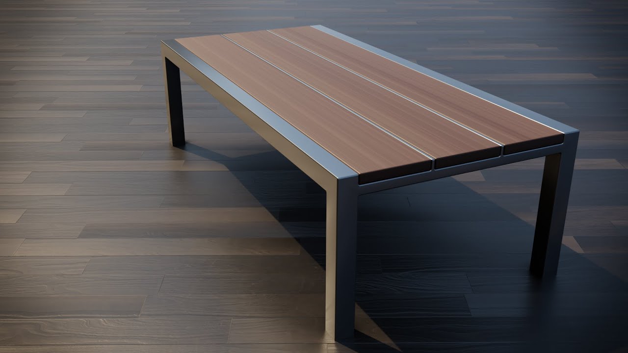 Coffee Table - Product Design - Rendered in Blender