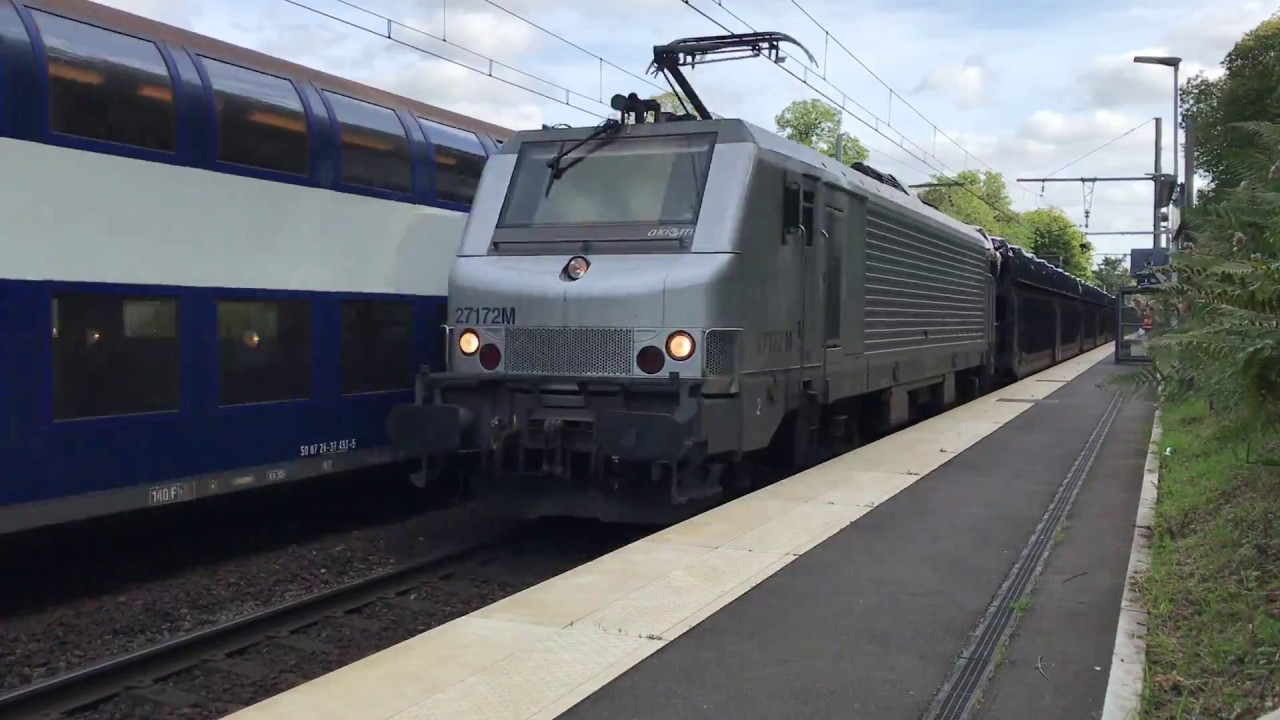 Gare de Fontenay Le Fleury - FRET, HLP, TRANSILIEN N, TER, Intercités, Acheminements