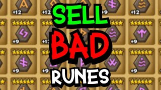 Summoners War Beginner Rune Guide - How to Sell Runes screenshot 5